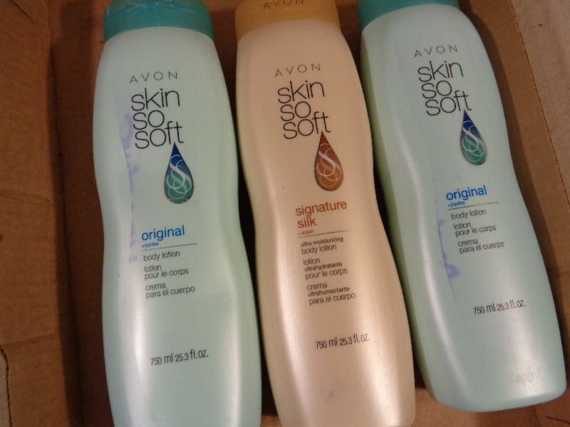 lot 124 image: 3 New Avon Skin So Soft Lotions