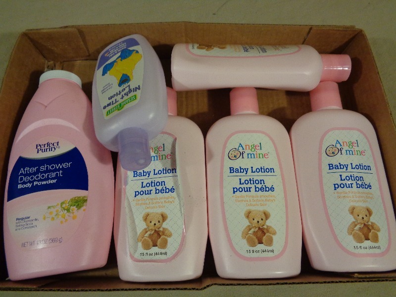 lot 129 image: New Baby Lotion and Body Powder