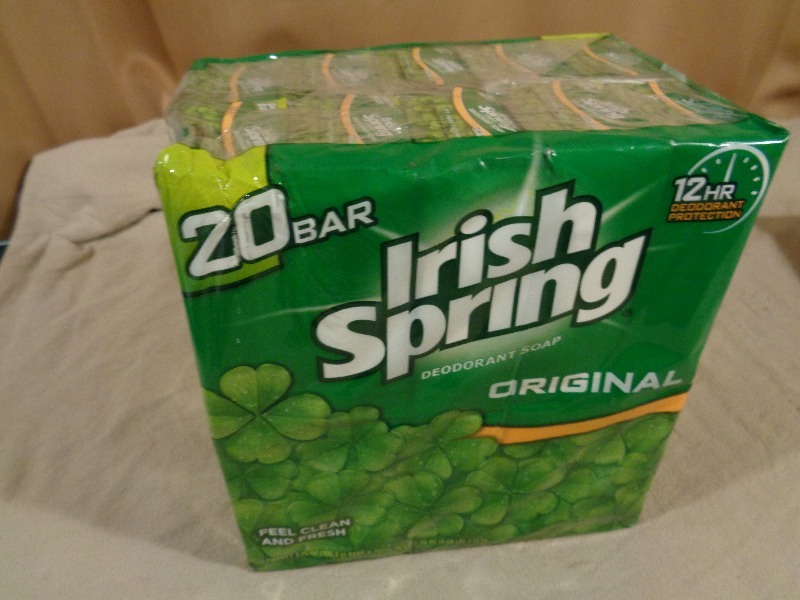 lot 131 image: New Irish Spring Soap