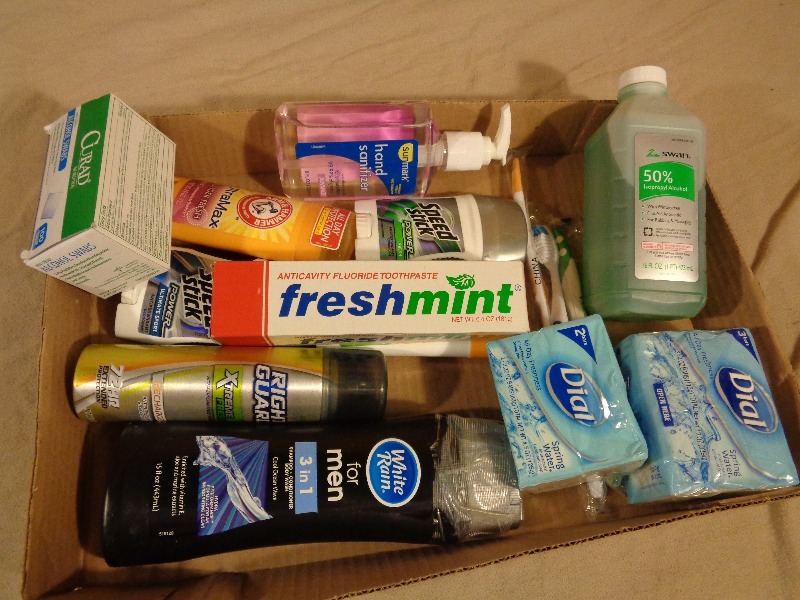 lot 160 image: Deodorant, Toothbrushes, Hand Sanitizer, and More