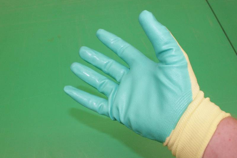 120 Pair of Rubber Dipped Garden Gloves (1 case of 120 pair)
