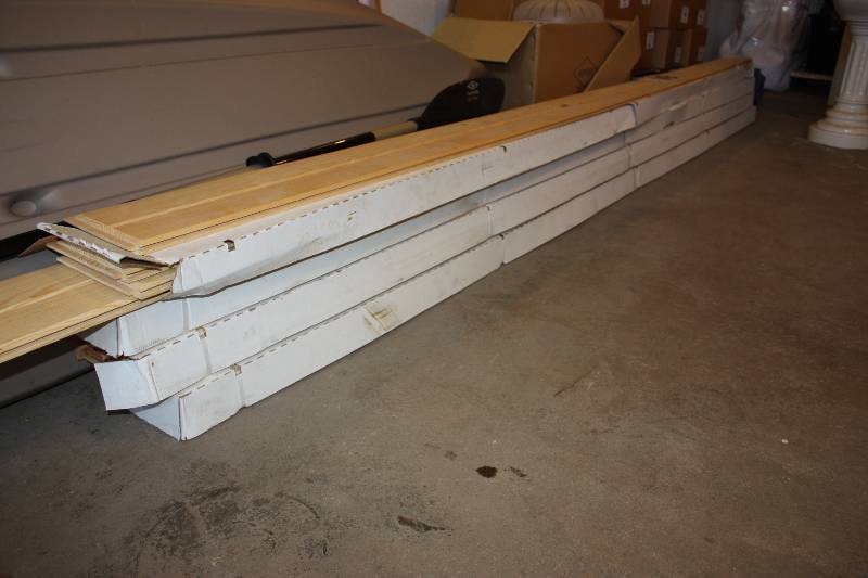 100 square feet of Pine Tongue and Groove Carsiding