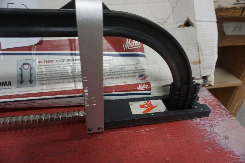 lot 52 image: Malco Brand Model FBSN Foam Board Stapler
