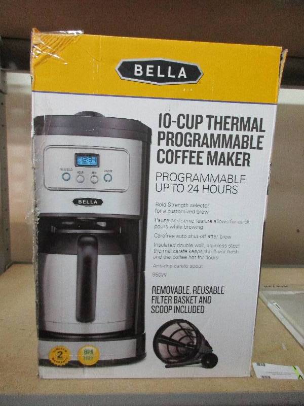 Bella 10 Cup Coffee Maker