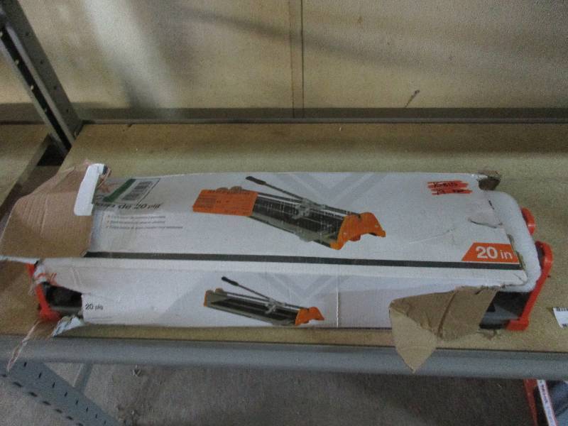20 in tile cutter