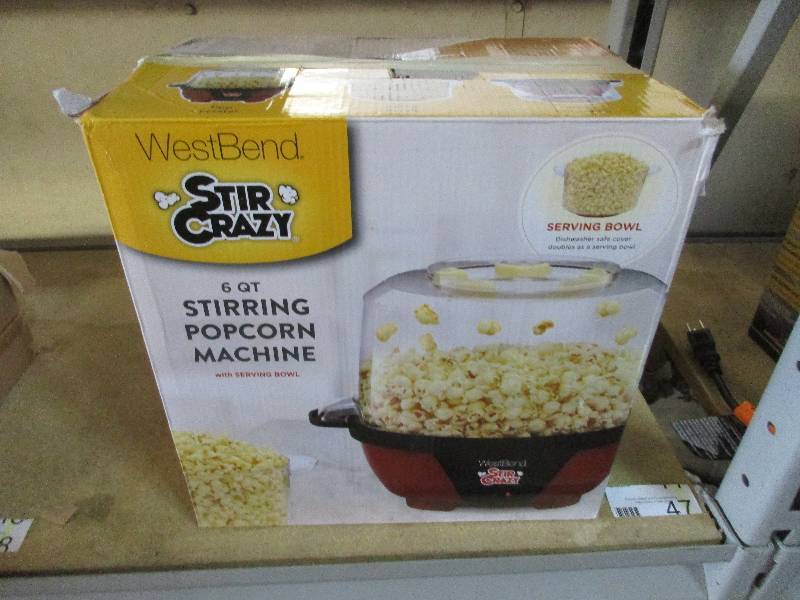 Stir Crazy Popcorn Machine