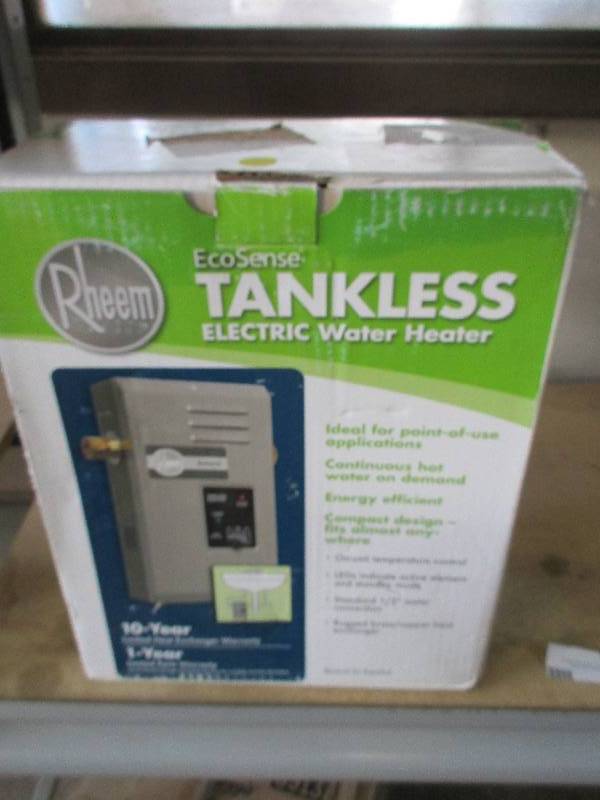Tankless water heater