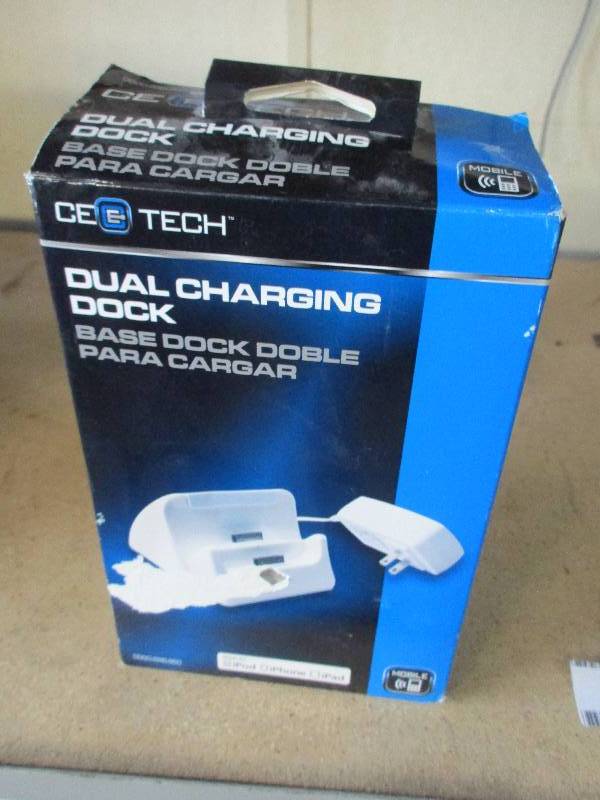 Dual charging dock