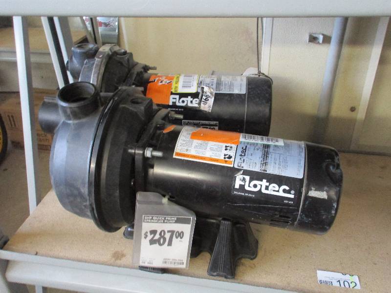 2 Flotec Pumps