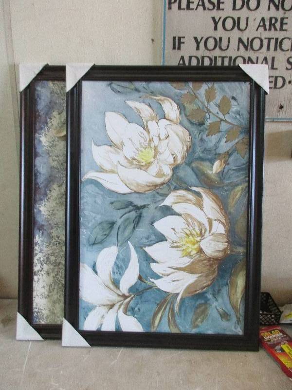 2 Large picture frames