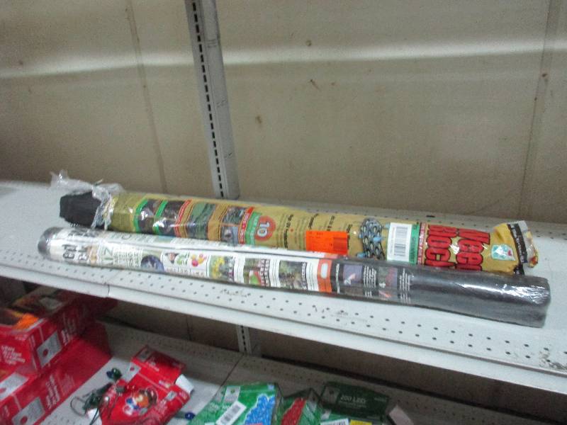 3 rolls of weed block