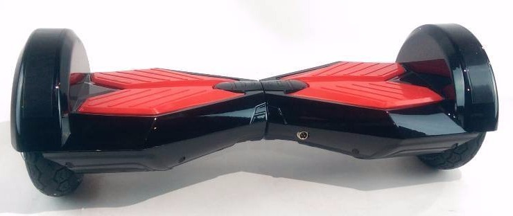 lot 59 image: NEW IN BOX Smart Board 8 Bluetooth Hover Board - BlackRed