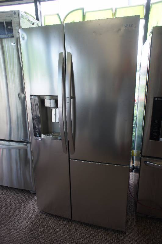 lot 2 image: LG Refrigerator- Model # (LSXS26366S)