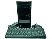 lot 23 image: HP 110-210 AMD A4-5000 500GB 4GB DDR3 Desktop PC Keyboard Mouse Display