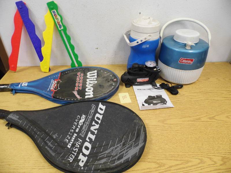 Mini Air Compressor - Cooler - Rackets