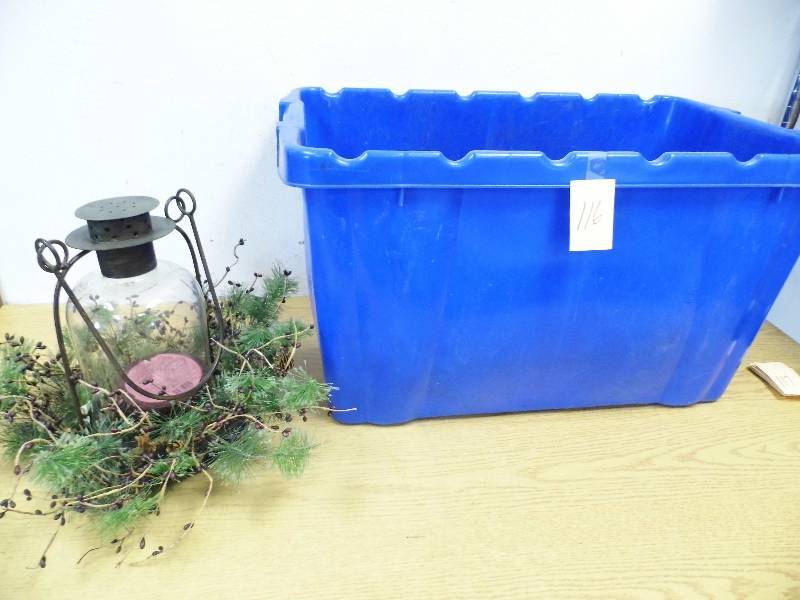 Candle Holder - w Recycle Bin