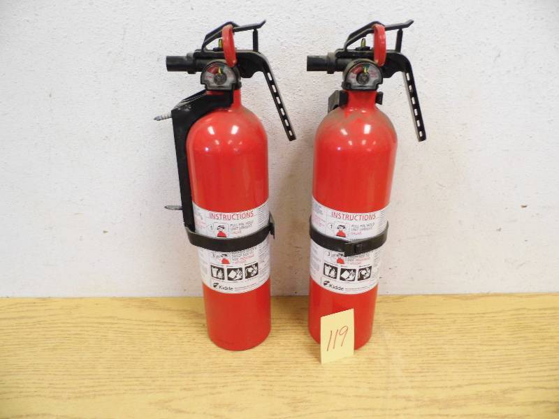 2 Fire Extinguishers