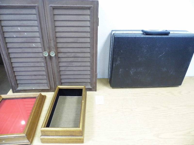Wall Cabinet - Brief Case - Shadow Boxes