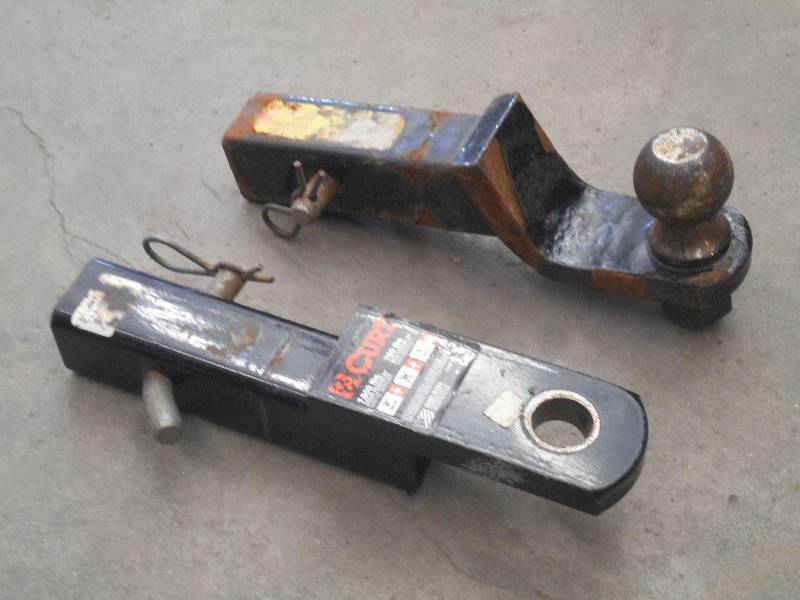 lot 55 image: (2) Reciever Hitches---(1) With A 2...