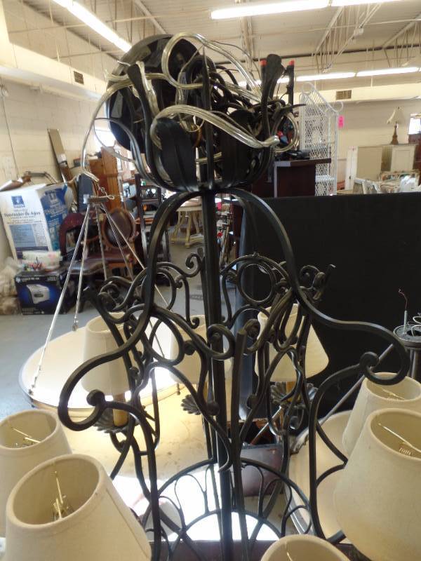 Cast Iron Chandelier