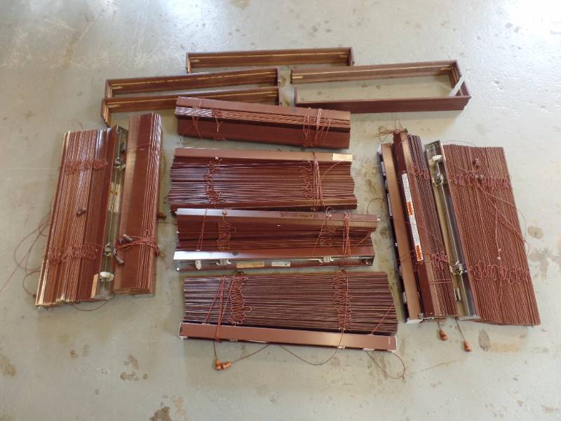Wood Slat Blinds