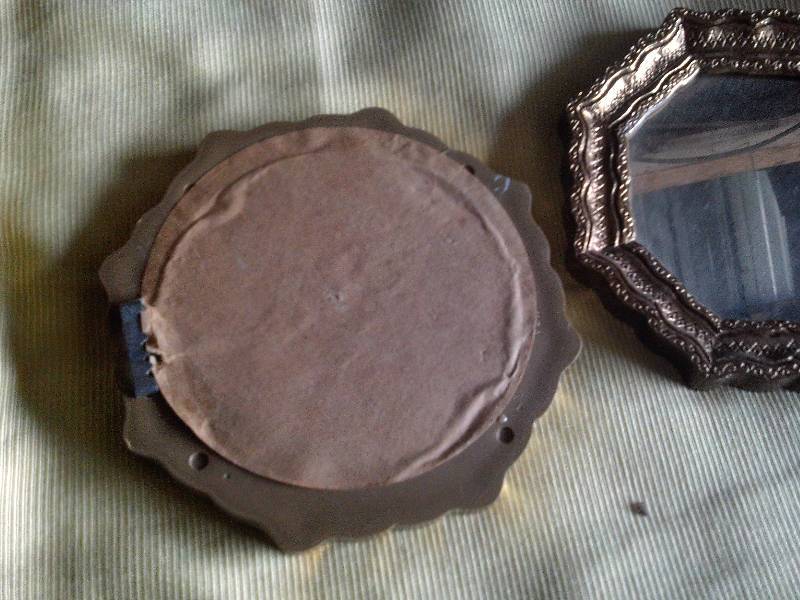 2 VINTAGE MIRRORS