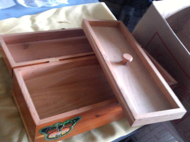 hardwood box
