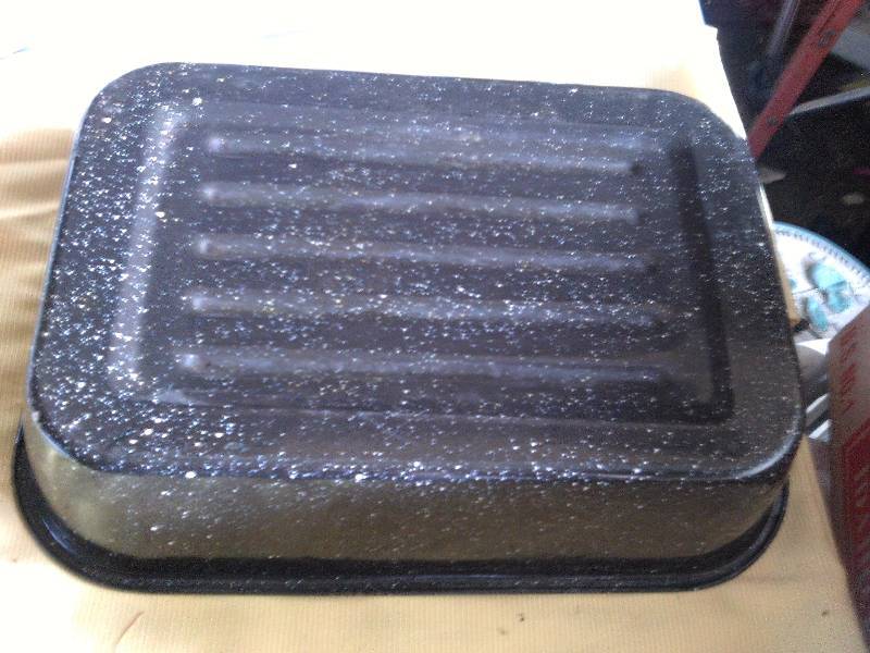 black roaster baking pan