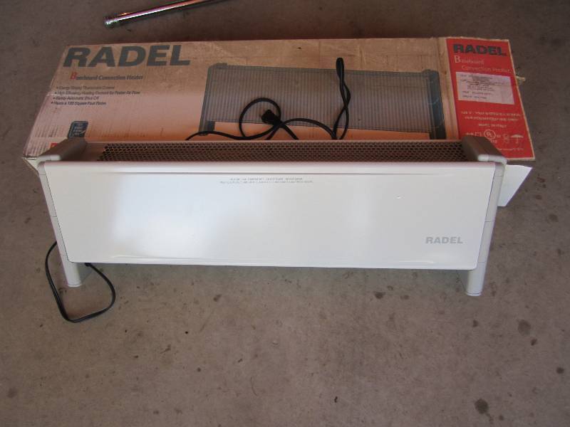 lot 35 image: Raedel electric convection heater...
