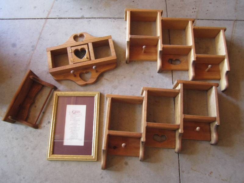 lot 94 image: Lot of wall shadow boxes...