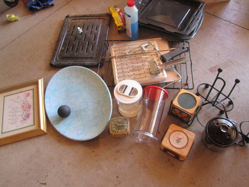 lot 106 image: Cooking fuel and kitchen supplies...