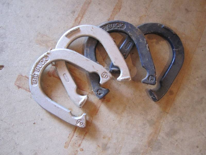 lot 109 image: Horseshoes...