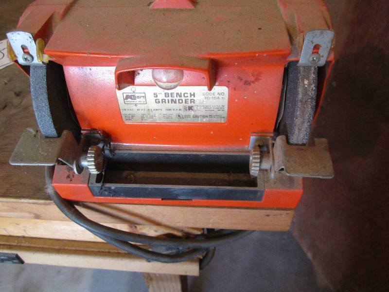 lot 159 image: Bench grinder...