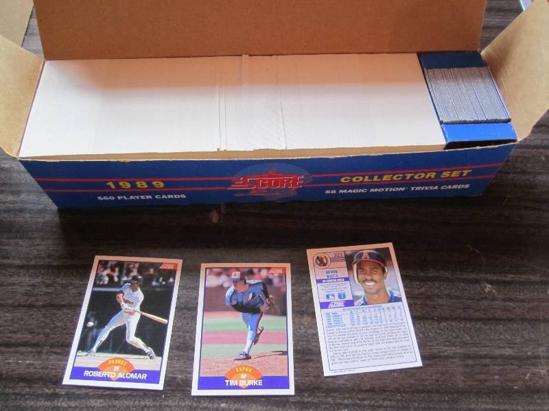 lot 207 image: 1989 Score may be a complete set...