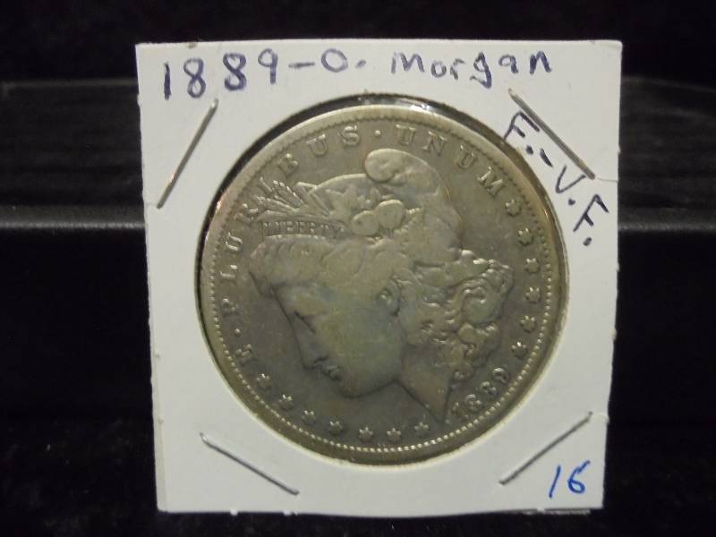 1889-0 Morgan Silver Dollar