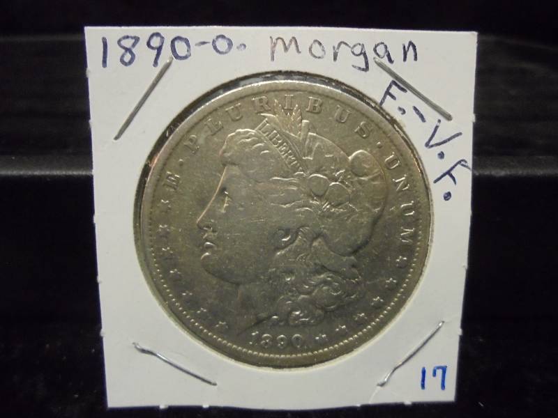 1890-0 Morgan Silver Dollar