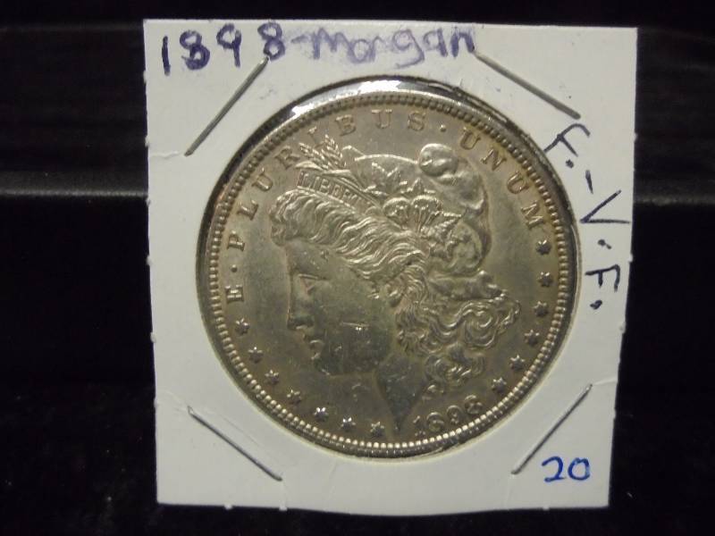 1898 Morgan Silver Dollar