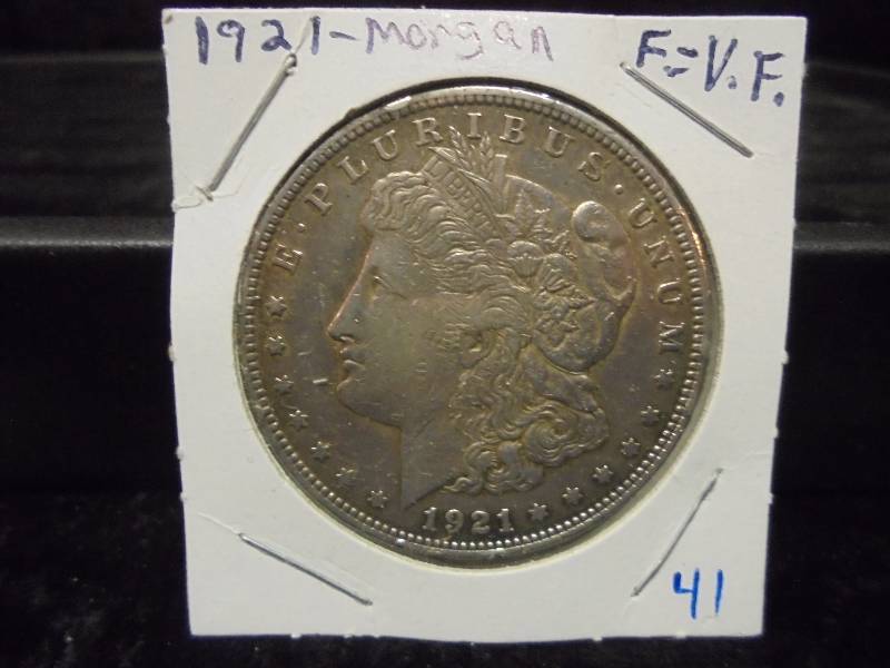 1921 Morgan Silver Dollar