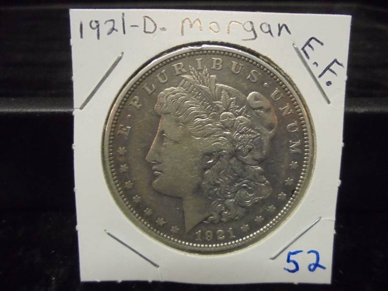 1921-D Morgan Silver Dollar