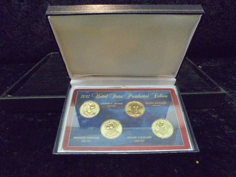 2012 Presidential Dollars in Display