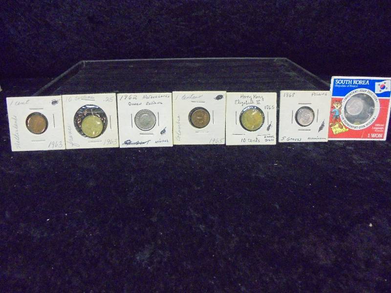 Lot - Foreign Coins, 1960s