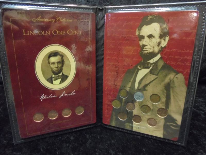 Lincoln One Cent Anniversary Collection in Portfolio