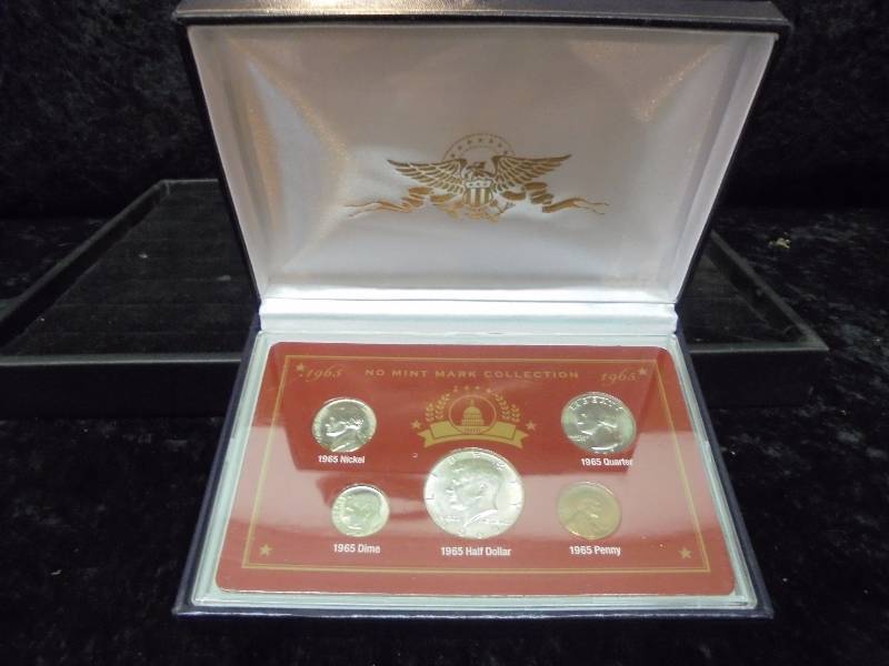 1965 No Mint Mark Coin Collection