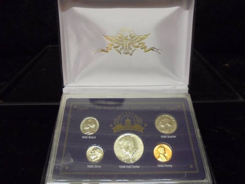 1966 No Mint Mark Coin Collection