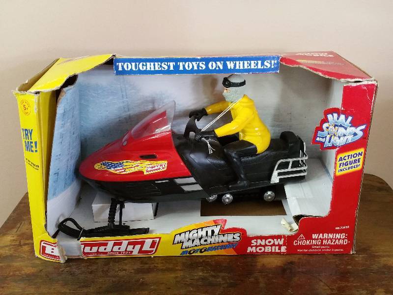 lot 28 image: Buddy L Mighty Machines Snow Mobile