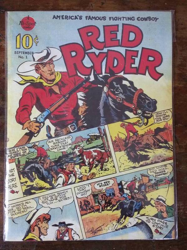 lot 37 image: Red Ryder #1 10 Cent Comic