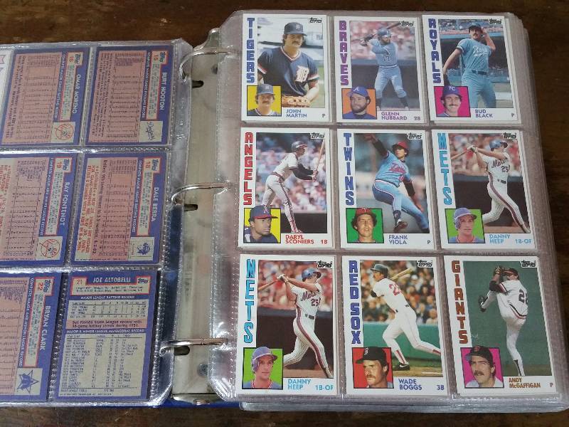 lot 56 image: 1984 Topps Baseball Card Set
