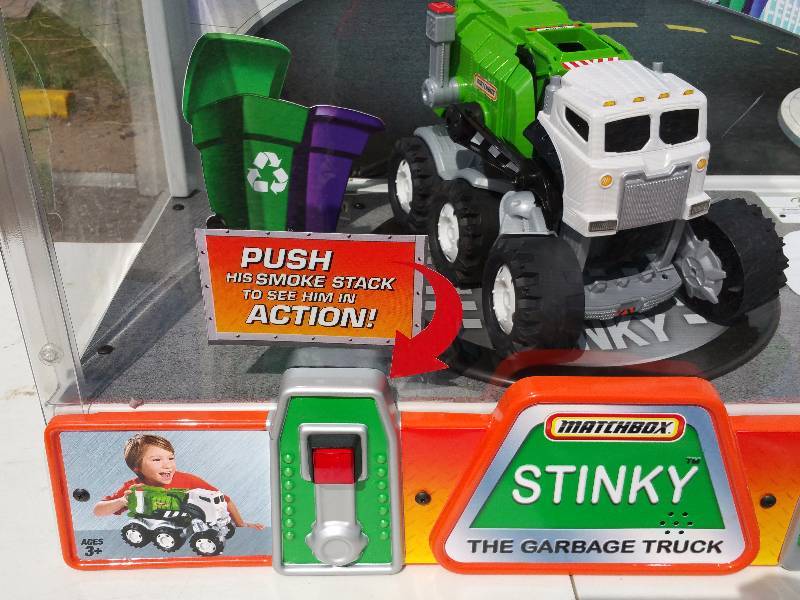 Stinky the garbage sales truck