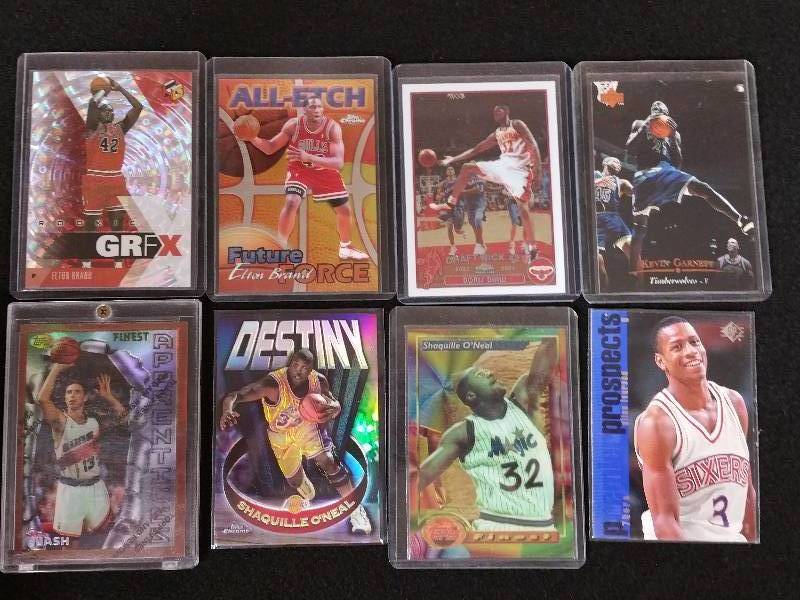lot 65 image: Nash Rookie  Shaq, Garnett, and More