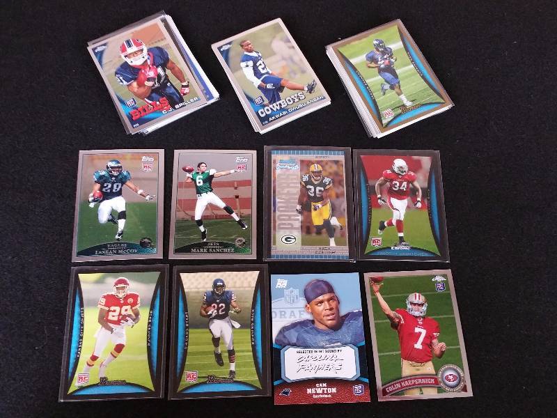 lot 73 image: Rookies McCoy, Sanchez, Hightower, Forte, Spiller, Etc